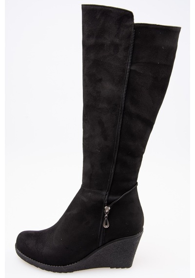 Fox Shoes Siyah Kadın Çizme E674220202 Siyah