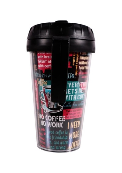 Herevin 161449-806 Kulplu Coffee Mug 500 Ml Siyah