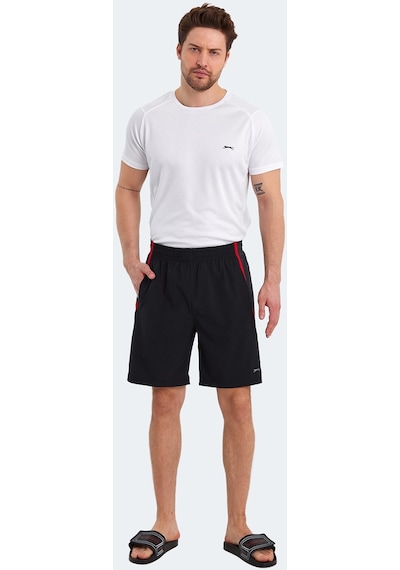 Slazenger RANDY Erkek Cepli Fıtness Siyah Şort