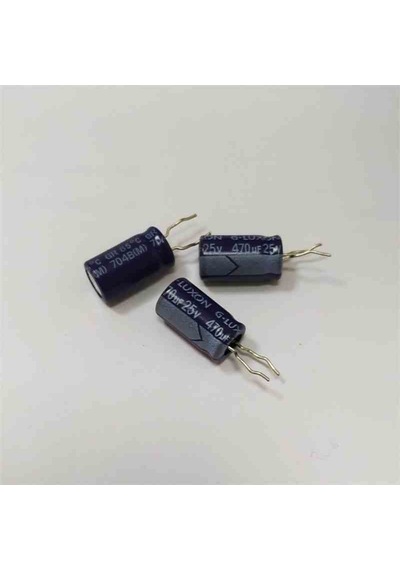 470mf 25v 8x14 Luxon Elko Kondansatör 125 Adet