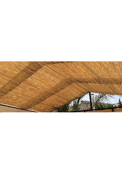 Bambu Çit Kamış Çit Hasır Gölgelik-(En 1 Metre-Uzunluk 4 Metre)