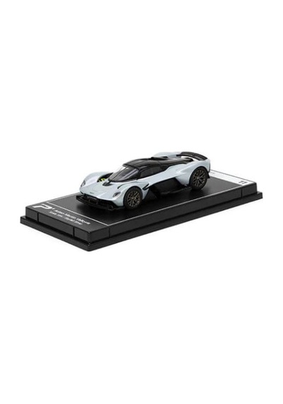Hyper Car Aston Martin Valkrie Skyfall Silver - League Collection 1/64 Model Araba