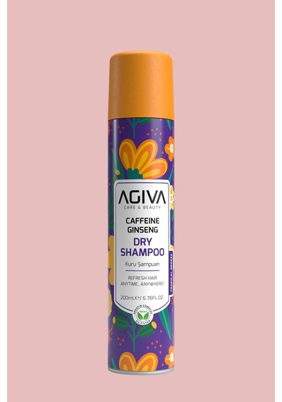 Agiva Caffeine Ginseng Egzotik Meyve Kokulu Hacimlendirici Kuru Şampuan 200 ML