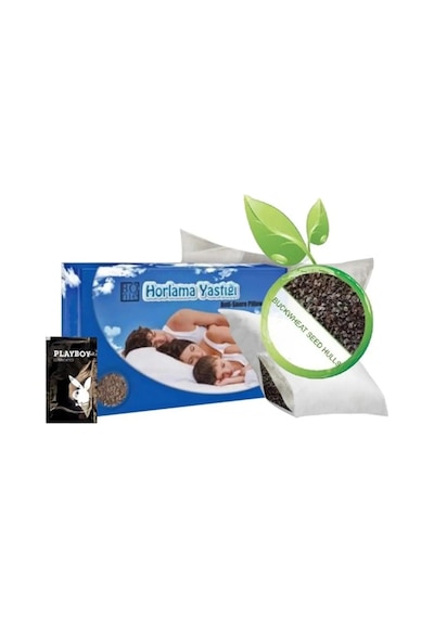Süper Muzicevi Anti-snoring Pillow - Karabuğday Yastığı 50 X 70 Cm + Jel