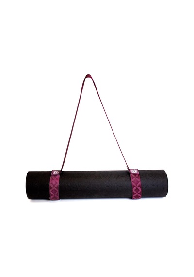Merrithew Health & Fitness Deluxe Mat Strap Wine St-06185 Bordo