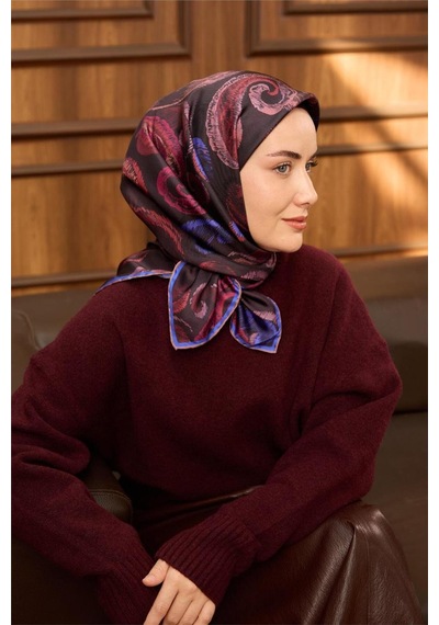 Silk Home Twill İpek Eşarp 11490-23 Acı Kahve