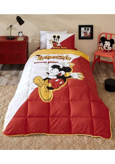 Disney Uyku Seti Ranforce Tek Kişilik Kr Mıckey Funtastıc Çok Renkli
