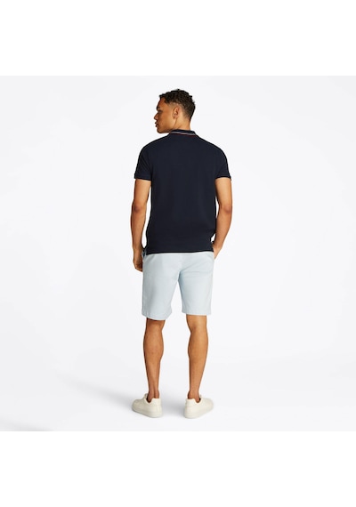 Tommyhilfiger Polo Yaka Logo Pike T-shirt.regular Fit Siyah