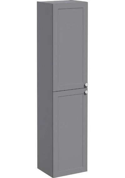 VitrA Root Classic Boy Dolabı 40 Cm Mat Gri 68512 Çok Renkli