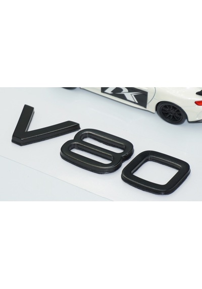 Dk Tuning V80 Siyah Abs 3m 3d Bagaj Yazı Logo Volvo İle Uyumlu