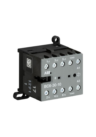 Abb Bc6-30-01-01 ,4kw/9a Kontak 3a+1k 24vdc Mini Kontaktör