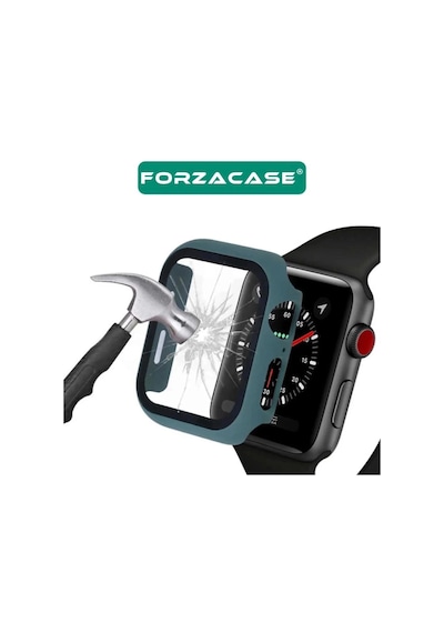 Forzacase Apple Uyumlu Watch  Ultra / Ultra 2 49mm İle   Önü Kapalı Ekran Korumalı Sert Rubber Kılıf - Fc015