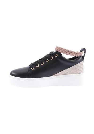 Dgn Es851-23y Kadin Kalin Taban Halhal Detayli Silver Taşli Sneakers Ayakkabi ES851-2007-R1534 Siyah Dgn Es851-23y Kadin Kalin Taban Halhal Detayli Silver Taşli Sneakers Ayakkabi ES851-2007-R1534 Siyah