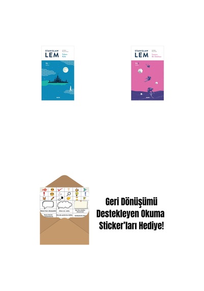 Yukarı Kale Sl11 + İnsanın Bir Dakikası Sl5 + Okuma Sticker'ları