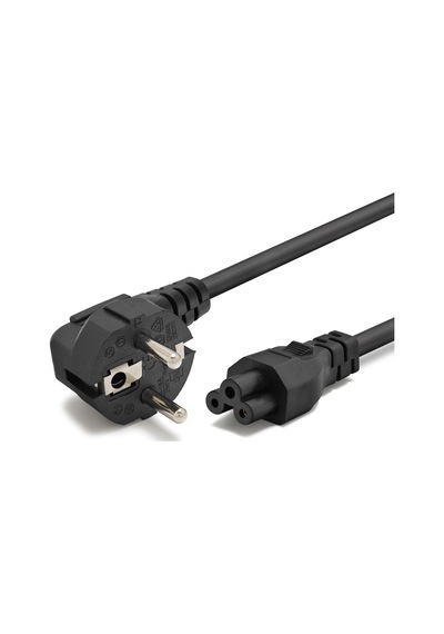 Büro Ev Ofis si İçin 1.2mtx1mm 500w 42pın Siyah Yonca Güç Kablosu