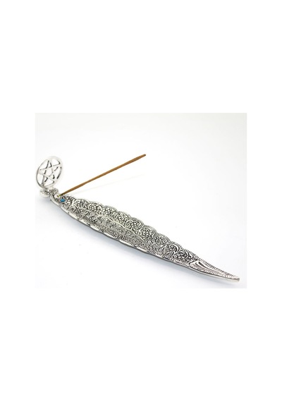 1 Adet Metal Kayık Tütsülük 30 Cm Buhurdanlık Tasarımı Incense Burner Model Ksk2205