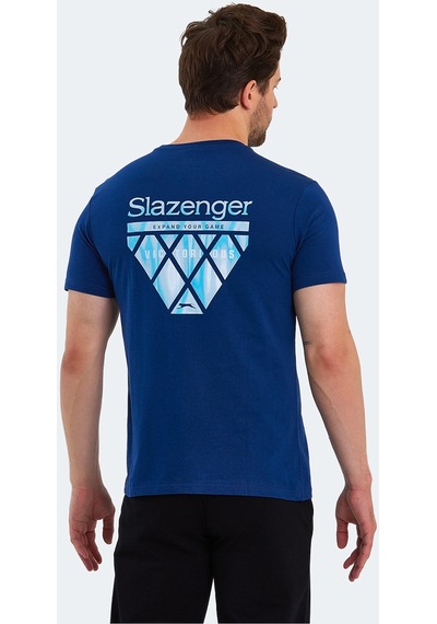 Slazenger PANCO I Erkek  Indigo Tişört