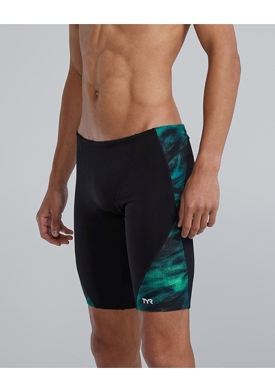 Tyr Durafast Elite Men's Blade Splice Jammer Swimsuit - Soren Yeşil