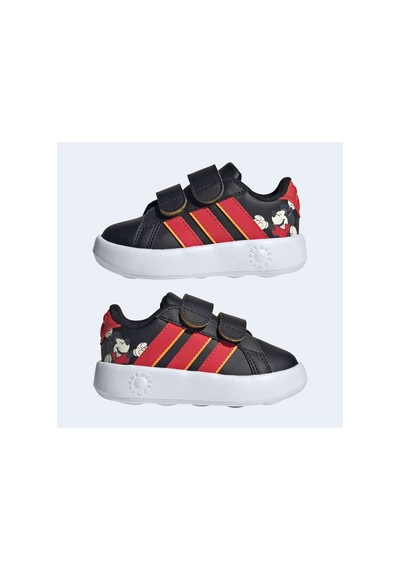 Adidas Grand Court Mickey Cf I Bebek Sneaker Kı9186 Siyah