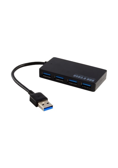 Alfais 5265 4 Port USB 3.0 2.0 Hub Çoklayıcı Çoğaltıcı Switch
