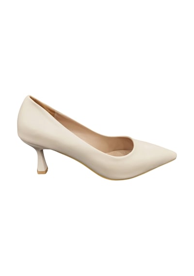 Ventes 20492184z 6 Cm Kadeh Topuk Sivri Burun Kadın Stiletto Ayakkabı Ten