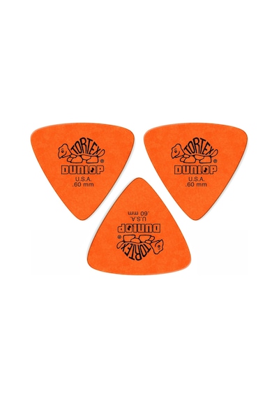 Jim Dunlop 431p.60 Tortex 3 Adet Üçgen Gitar Pena 0.60 Mm Triangle