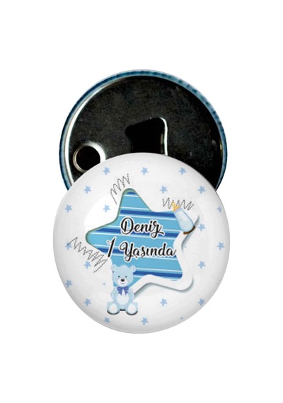 Famous Bebek Şekeri Magnet Bebek Mevlüt Hediyelik Isimli Kapak Açacak  (293126236)