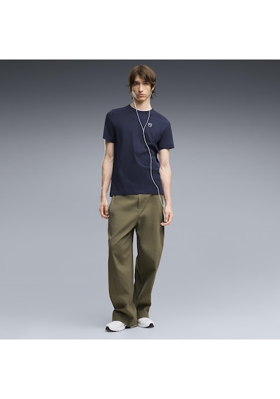 Puma Essentials Elevated Erkek Lacivert Günlük Stil T-shirt 69205406 Mavi