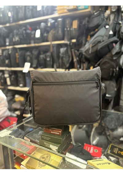 Trg Polo Bagslap Su Geçirmez Kumaş El Ve Omuz Çantası-1042 Siyah