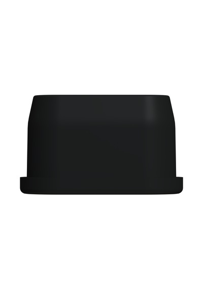 Cateksss 15x30 Mm Elips Profil Tapası 1.2 Mm Siyah - 24 Lü Paket