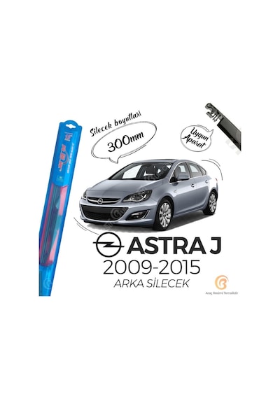 Opel Astra J Arka Silecek 2009-2015 Rbw