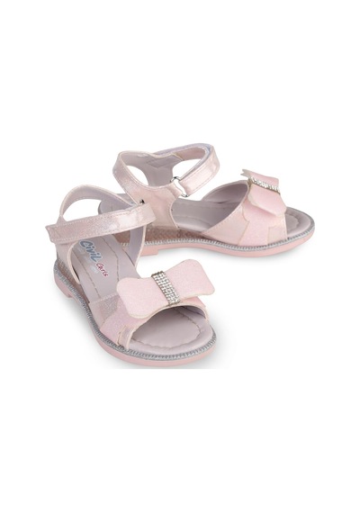 Civil Girls Fiyonk Aksesuarlı 31- Sandalet - Pudra