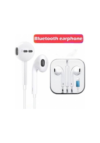İos 7 7plus 8 8plus X Xs 11 12 13 14 Vs Pro Uyumlu Bluetooth Lu Kulaklık Beyaz - 599941959 Diğer