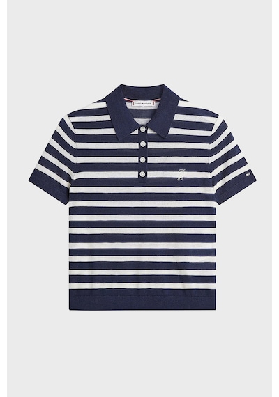 Tommy Hilfiger Çizgili İpek Karışımlı Kısa Kollu Düğmeli Polo Yaka Kazak Bayan Polo Yaka Kazak Ww0ww48503 0a5 Lacivert-beyaz Tommy Hilfiger Çizgili İpek Karışımlı Kısa Kollu Düğmeli Polo Yaka Kazak Bayan Polo Yaka Kazak Ww0ww48503 0a5 Lacivert-beyaz