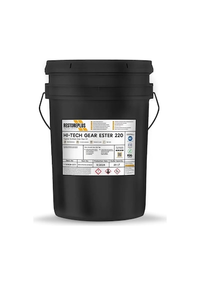 Restoreplus Hı-Tech Gear Ester 220 Üstün Sentetik Ester Dişli Yağı 20 L