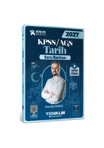 Yediiklim 2027 Kpss Meb-ags Tarih Atölye Soru Bankası Çözümlü - Ahmet Uğur Karakuza