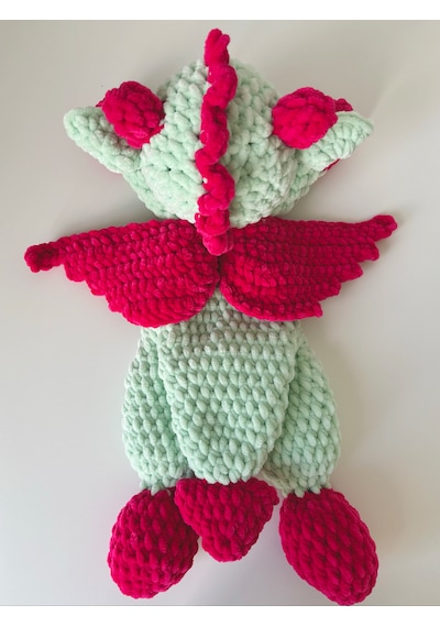 Minty The Dragon Açık Yeşil