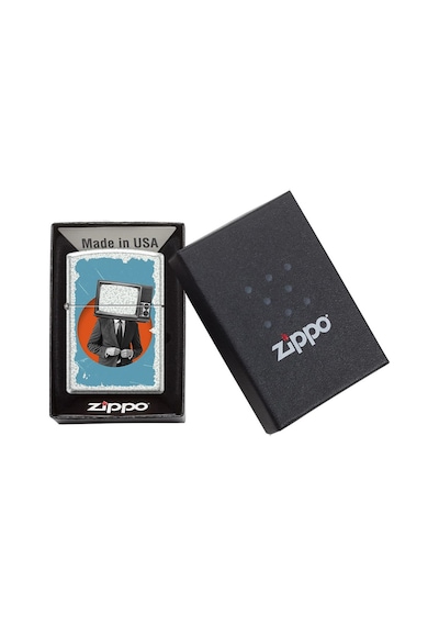 Zippo Retro Tv Head Design Çakmak