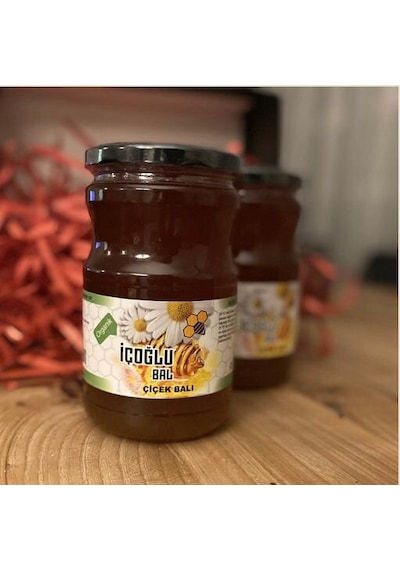 İçoğlu Organik Süzme Çiçek Balı 500 G