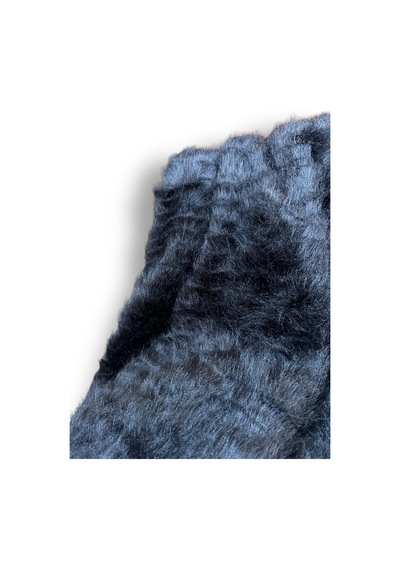 Zp Ymf Uzun Tüylü, Siyah Peluş Kumaş 100x150cm, Ev Tekstili 100x150cm Siyah Siyah
