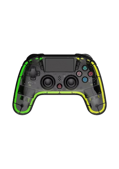 Bood Ps4 Işıklı Şeffaf Kablosuz Oyun Kolu