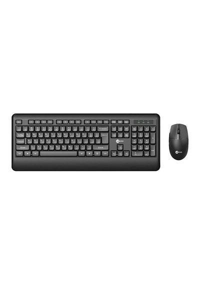 Lecoo, Kw202 Kablosuz Q Klavye - Mouse Set Siyah