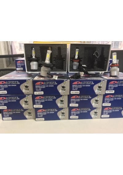 H7 Apexi 10800 Lümen Şimşek Etkili Beyaz Apexi Led Zenon N11.44960