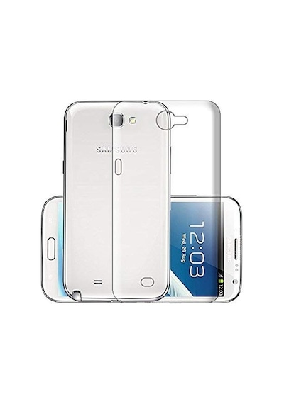 Kvy Samsung Galaxy Uyumlu Note 2 Kamera Korumalı Süper Silikon Kılıf