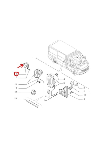 Kapı Kilit Karşılığı Fıat Grande Punto-ducato