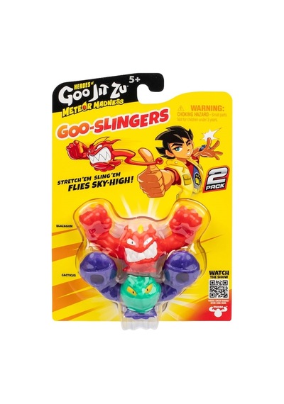 Goojitzu Meteor Madness Goo-slinger Blazagon Vs Cacticus 43095