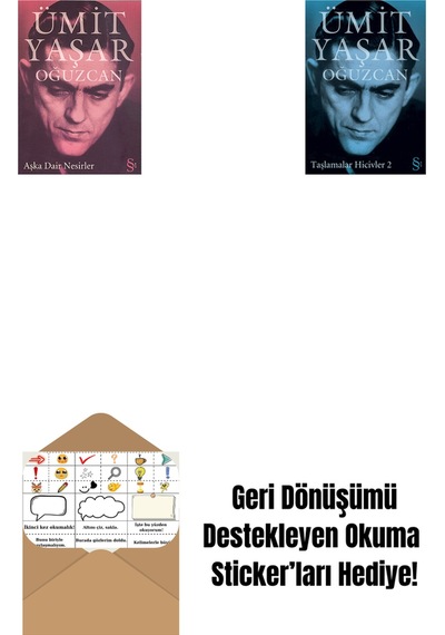Aşka Dair Nesirler + Taşlamalar Hicivler 2 + Okuma Sticker'ları