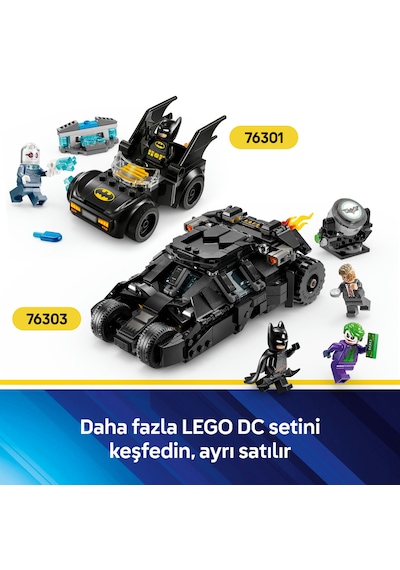 LEGO® DC Batman™: Batman Tumbler, Two-Face™ ve Joker™’e Karşı 76303 - 8 Yaş ve Üzeri Çocuklar için Yaratıcı Oyuncak Yapım Seti (429 Parça) LEGO® DC Batman™: Batman Tumbler, Two-Face™ ve Joker™’e Karşı 76303 - 8 Yaş ve Üzeri Çocuklar için Yaratıcı Oyuncak Yapım Seti (429 Parça)