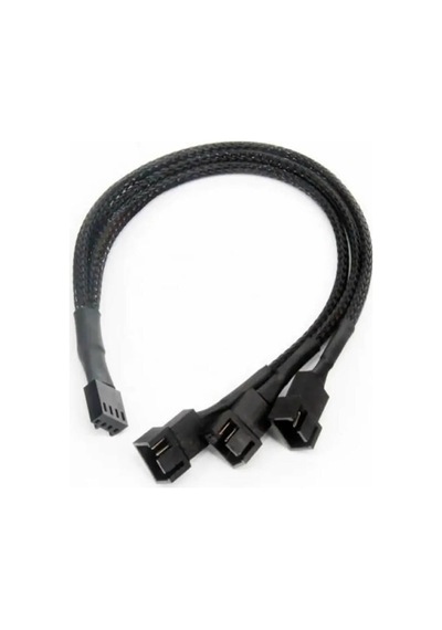1 To 3 Çoğaltıcı 25cm Fan Uzatma Kablosu Y Tip 4 Pin 3 Pin Bilgisayar Kasa Anakart Ekran Kartı