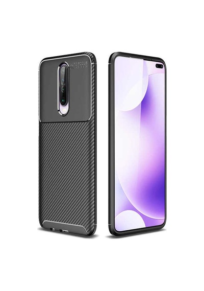 Xiaomi Poco X2 Kilif Karbon Silikon Case 389460110